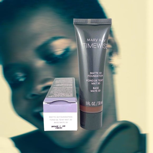Bronze C 180 (Cool) Matte 3D Foundation - Combo-to-Oily Skin TimeWise…Mary Kay - Picture 5 of 5